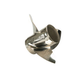 Michigan Wheel 933215 Ballistic D-Series 3-Blade Stainless Steel Propeller - RH, 10-1/8" Diameter x 15" Pitch